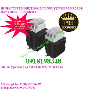 Rơ le bán dẫn Hanyoung HSR-3SLD402Z