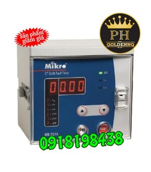 Rơ le bảo vệ chạm đất Mikro MK231A (0.1-5A)