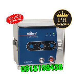 Rơ le bảo vệ chạm đất Mikro MK202A