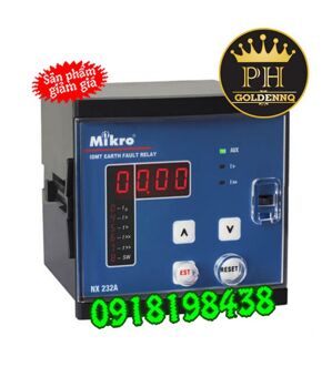 Rơ le bảo vệ chạm đất Mikro NX232A