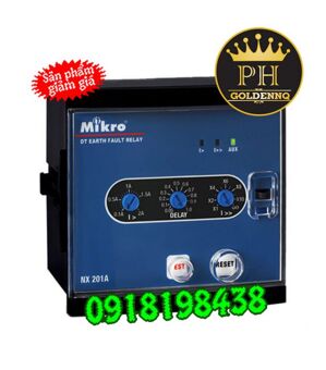 Rơ le bảo vệ chạm đất Mikro NX201A