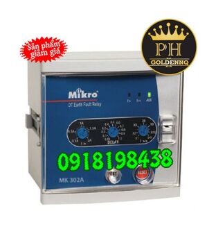 Rơ le bảo vệ dòng rò Mikro MK302A