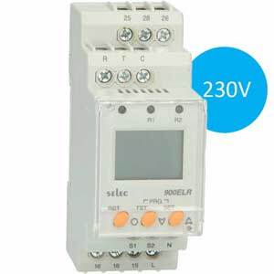 Rơ le bảo vệ dòng rò và chạm đất Selec 900ELR-2-230V