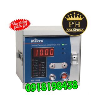 Rơ-le bảo vệ kết hợp quá dòng và chạm đất Mikro MK1000A-240A