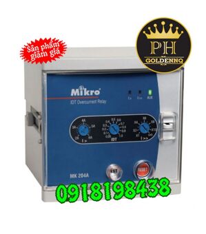 Rơ le bảo vệ quá dòng Mikro MK204A-240A