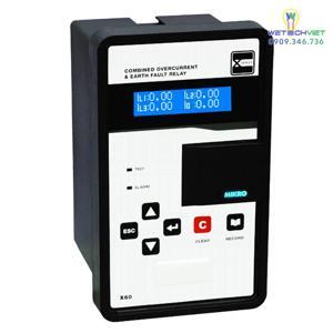 Rơ le bảo vệ quá dòng và chạm đất Mikro X60-OCEF-240AD