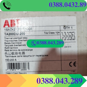 Rơ le nhiệt ABB TA200DU-200 (150-200A)