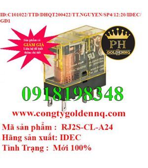 Rơ le trung gian IDEC RJ2S-CL-A24