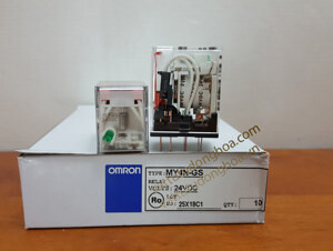 Rơ le trung gian Omron MY4N-GS DC24