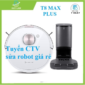 Robot hút bụi Ecovacs Deebot T8 Max Plus - Bản nội địa