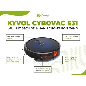 Robot hút bụi Kyvol Cybovac E31