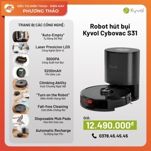 Robot hút bụi Kyvol Cybovac S31