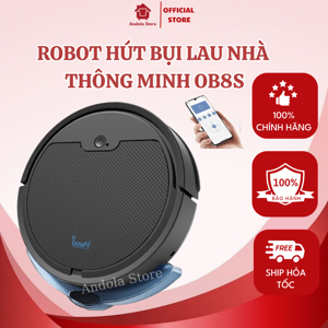 Robot hút bụi lau nhà BowAI OB8S