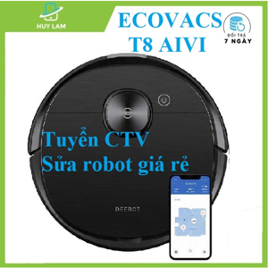 Robot hút bụi lau nhà Ecovacs Deebot Ozmo T8 Max