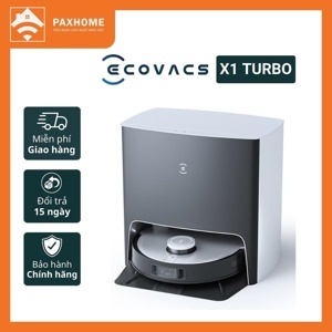 Robot hút bụi lau nhà Ecovacs Deebot X1 Turbo - Bản nội địa