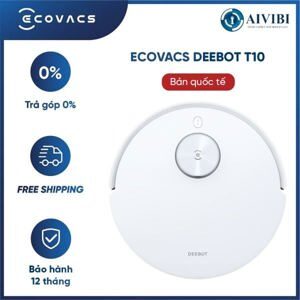 Robot hút bụi lau nhà Ecovacs Deebot T10 - Bản quốc tế