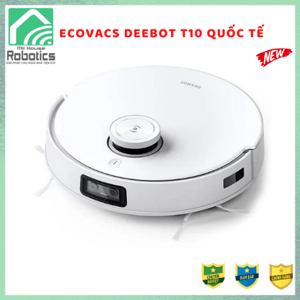 Robot hút bụi lau nhà Ecovacs Deebot T10 - Bản quốc tế