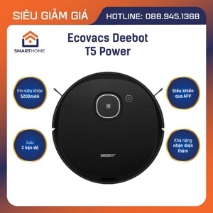 Robot hút bụi lau nhà Ecovacs Deebot DX93 T5 Power