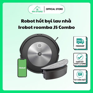 Robot hút bụi lau nhà iRobot Roomba Combo