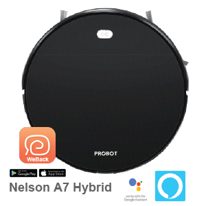 Robot hút bụi lau nhà Probot Nelson A7 Hybrid