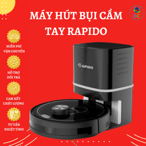 Robot hút bụi lau nhà Rapido Hecquyn Extra