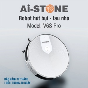 Robot hút bụi lau nhà thông minh Ai-STONE V6S Pro