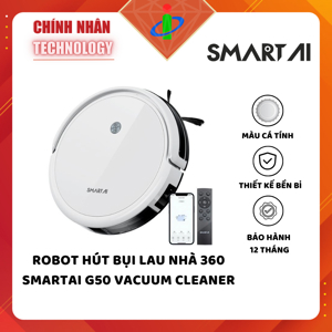 Robot hút bụi lau sàn Compas Smartai G50