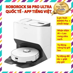 Robot hút bụi Roborock S8 Pro Ultra