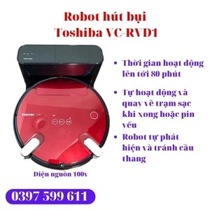 Robot hút bụi Toshiba VC-RVD1