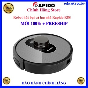 Robot hút bụi và lau nhà Rapido R8S