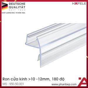 Ron cửa kính 180° cho kính 10-12mm Hafele 950.50.001