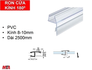Ron cửa kính 180° Hafele 950.50.000