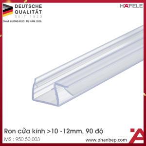 Ron cửa kính 90° cho kính dày 10-12mm Hafele 950.50.003