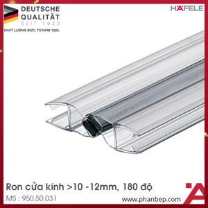 Ron cửa kính nam châm 180 độ cho kính 10-12mm Hafele 950.50.031