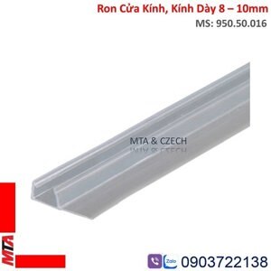 Ron kính cửa trượt cho kính dày 8-10mm Hafele 950.50.016