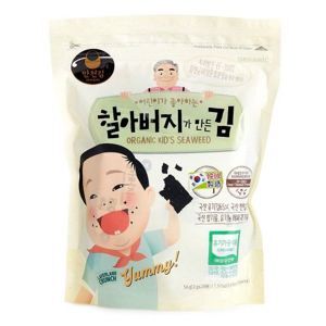 Rong biển hữu cơ cho bé Organic Kid's Seaweed Manjun 56g (2g x 28 gói)