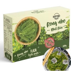 Rong nho tách nước Namiso – Hộp 12 Gói 300g