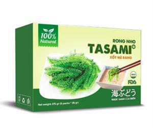 Rong nho Tasami xốt mè rang hộp 5 gói x 35g