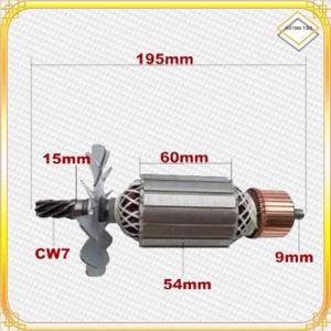 Rotor máy cắt sắt 2414NB Makita 510240-7