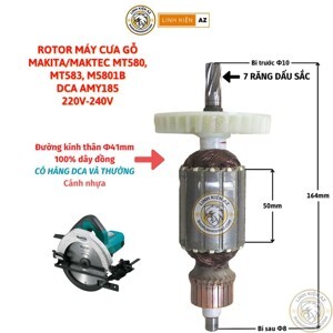 Rotor máy MT583 Makita mã 513863-0