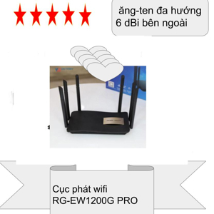 Router - Bộ phát wifi dual-band Gigabit Ruijie RG-EW1200G