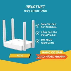 Router - Bộ phát wifi Mercusys AC10