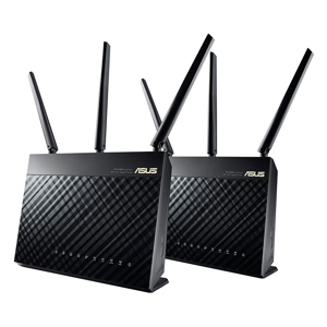 Router - Bộ phát wifi Mesh Asus RT-AC68U - 2 pack