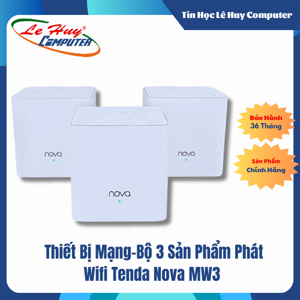 Router - Bộ phát wifi Mesh Tenda Nova MW3 - 3 pack