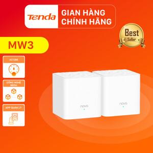 Router - Bộ phát wifi Mesh Tenda Nova MW3 - 2 pack