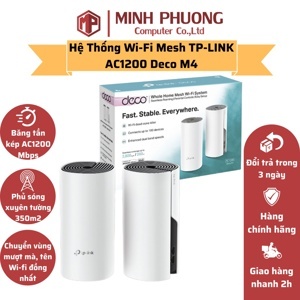 Router - Bộ phát wifi Mesh TP-Link Deco M4 - 3 Pack