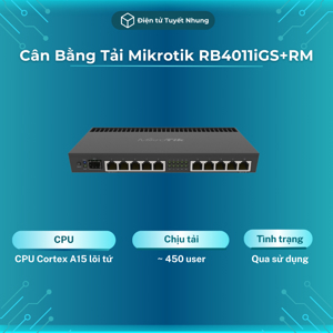 Router - Bộ phát wifi MikroTik RB4011iGS+RM