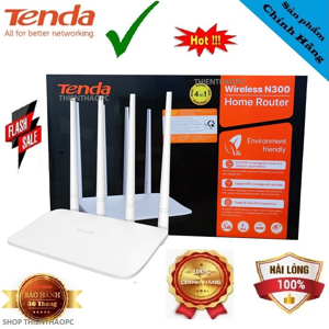 Router - Bộ phát wifi Tenda F6