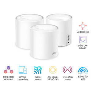 Router - Bộ phát wifi TP-Link Deco X20 3-pack