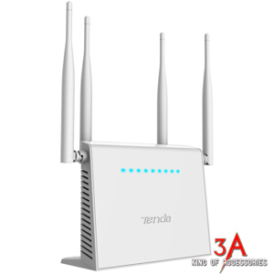 Router Wifi Tenda FH365-4 Anten, Công suất cao, xuyên tường, Repeater - FH365